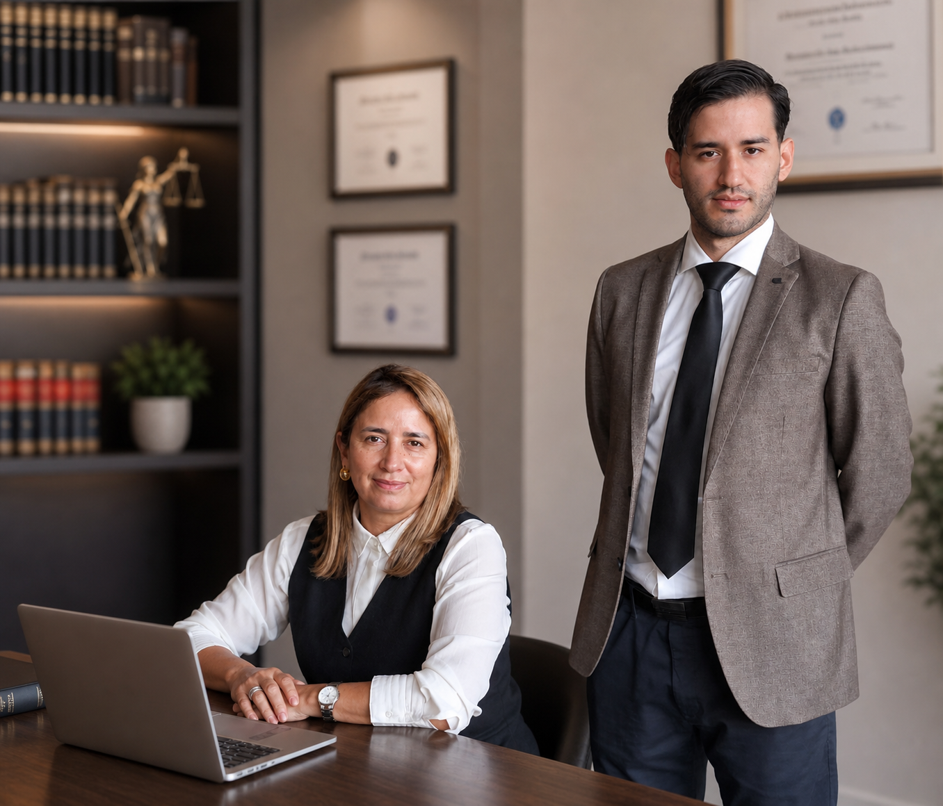Dra. Julieta Aracena y Dr. Facundo Funes — Estudio Jurídico Aracena
